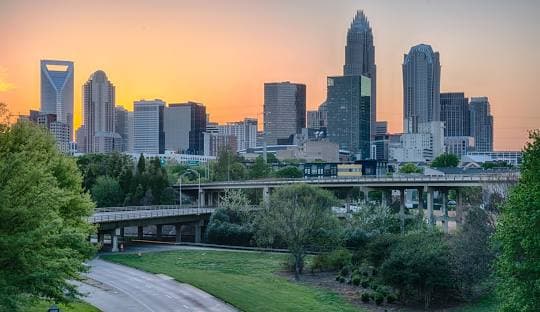 Charlotte skyline