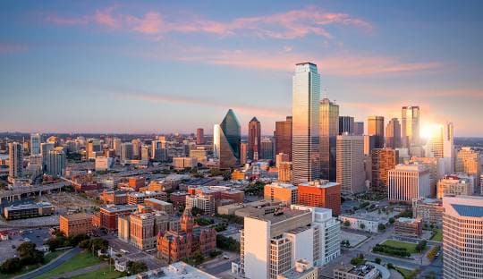 Dallas skyline