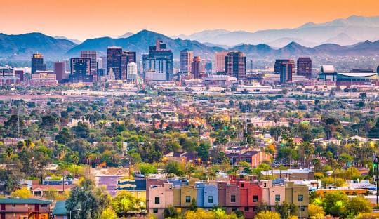Phoenix skyline